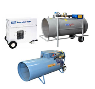 Direct fired - Rentals, Sales and Service