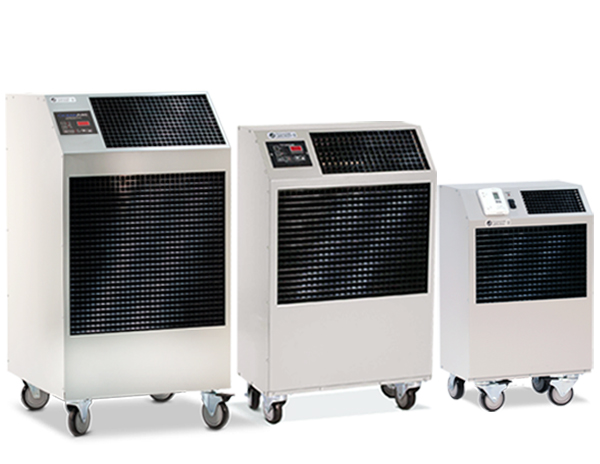 Portable air conditioner rentals: Water Cooled