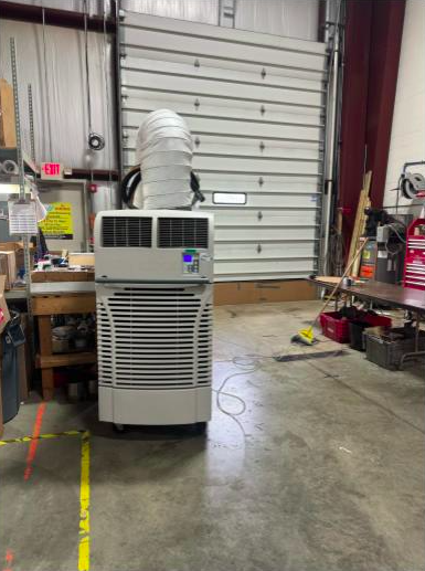 Movincool Office Pro 60 , Nominal 220V, Single Phase, Portable Temporary Spot Cooler keeping Employees Cool