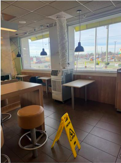 Supplement Existing Heating System: A Markham, IL Restaurant Utilizes Movincool Portable Heat Pump Rentals