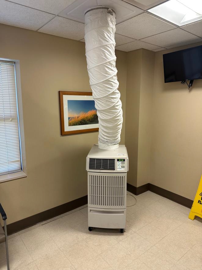 Public Medical Facility, Keeping Cool with Self-contained AC Rentals
