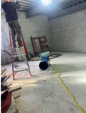 Winter Progress in Wheaton, IL: Essential Temporary Heating for School Addition