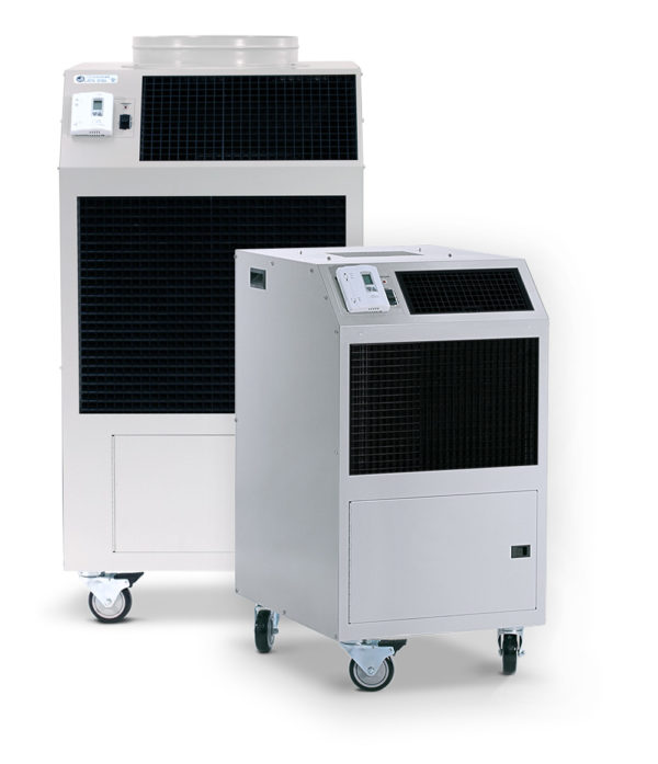 Portable, self-contained air conditioning units on wheels | Oceanaire PAC series    